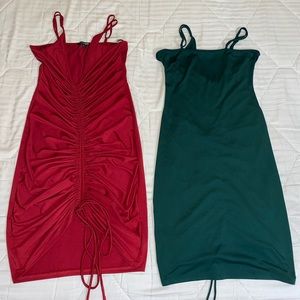 Fashion Nova Shanghai Ruched Dress